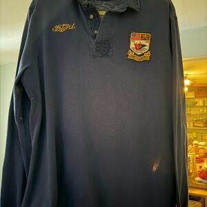Polo by Ralph Lauren Navy Long Sleeve Polo Shirt